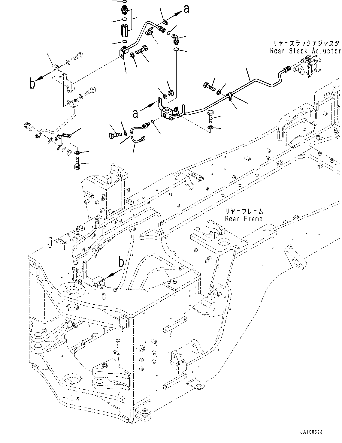 Трубка 421-43-68221 KOMATSU