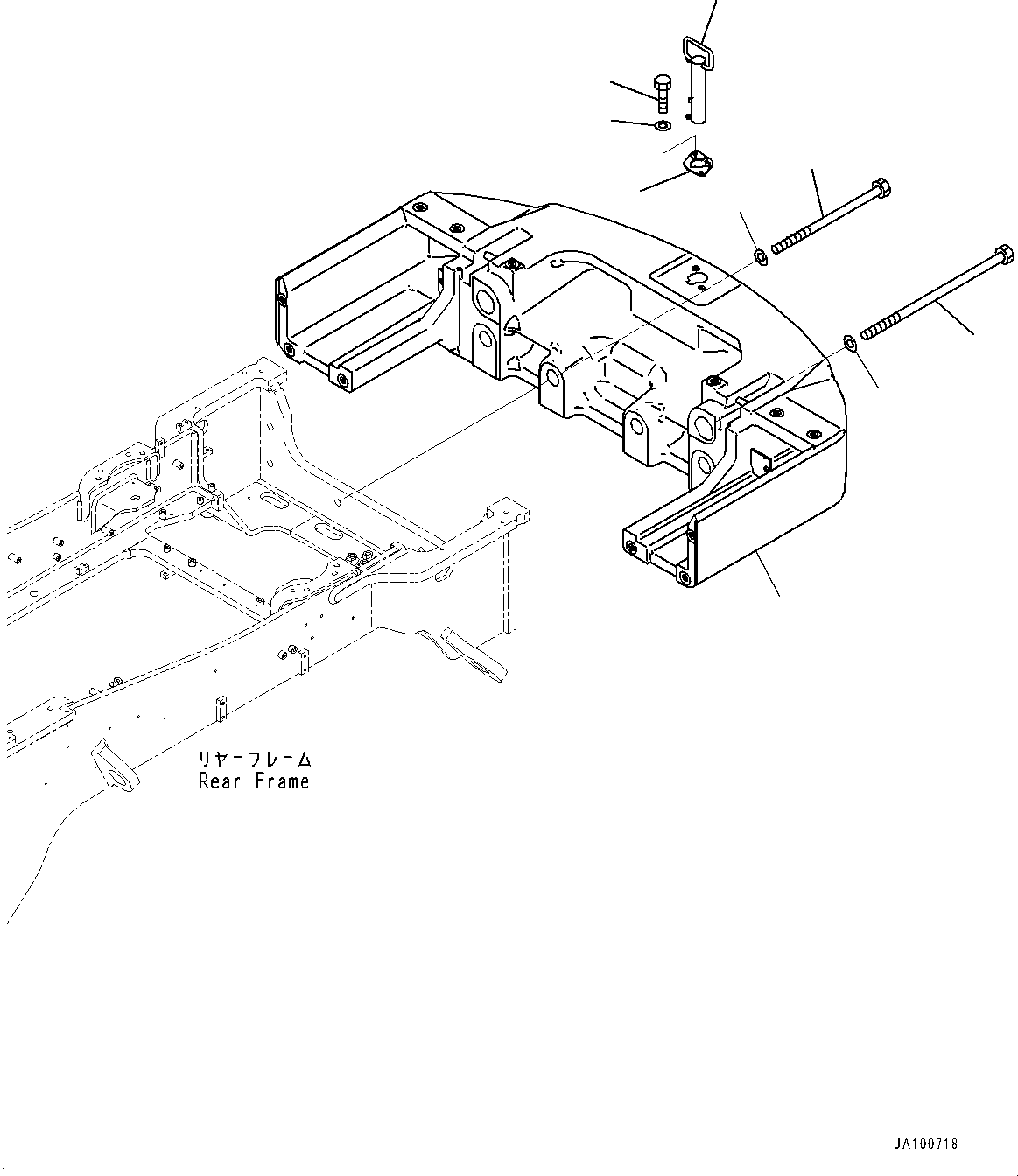 Weight, 1605Kg 421-46-65221 KOMATSU