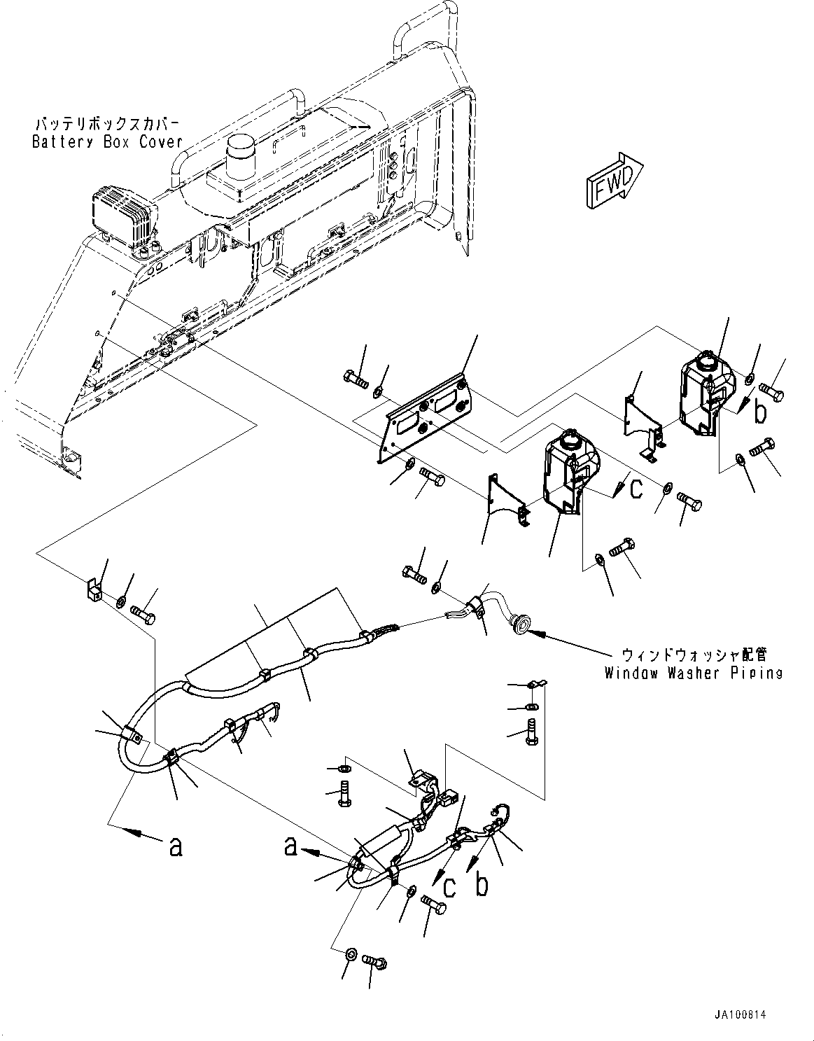 Жгут проводов 14X-06-71781 KOMATSU