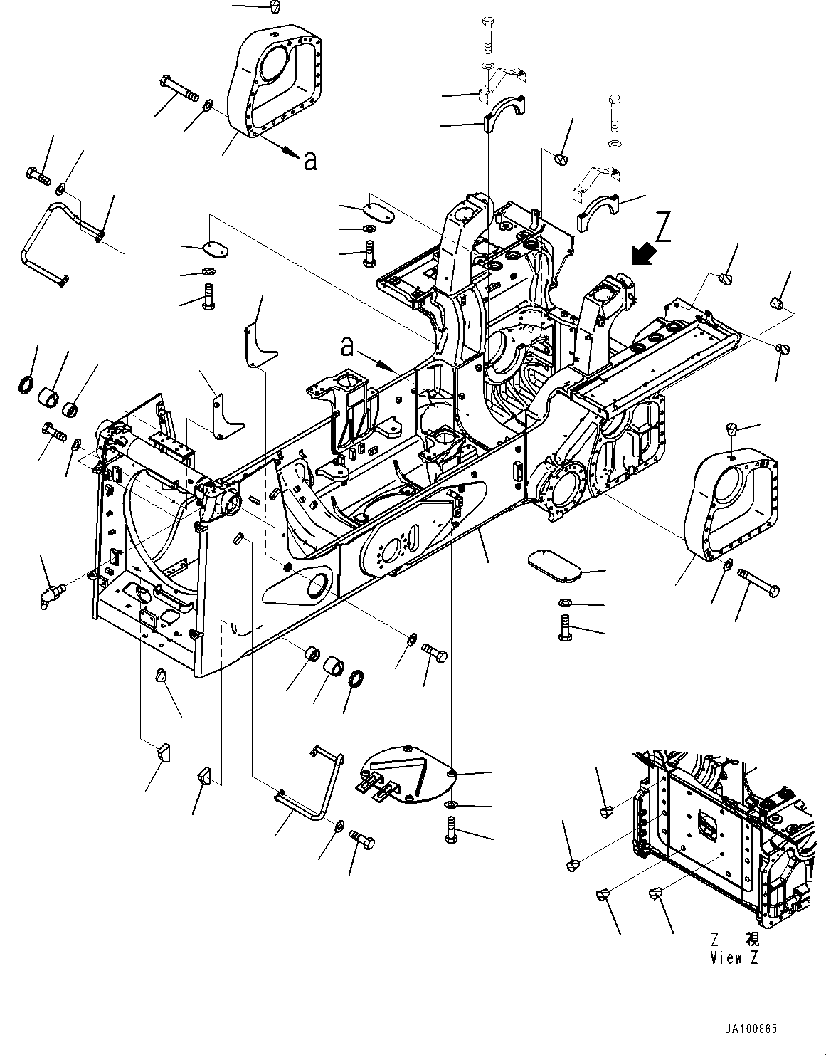 Проставка 14X-27-78110 KOMATSU