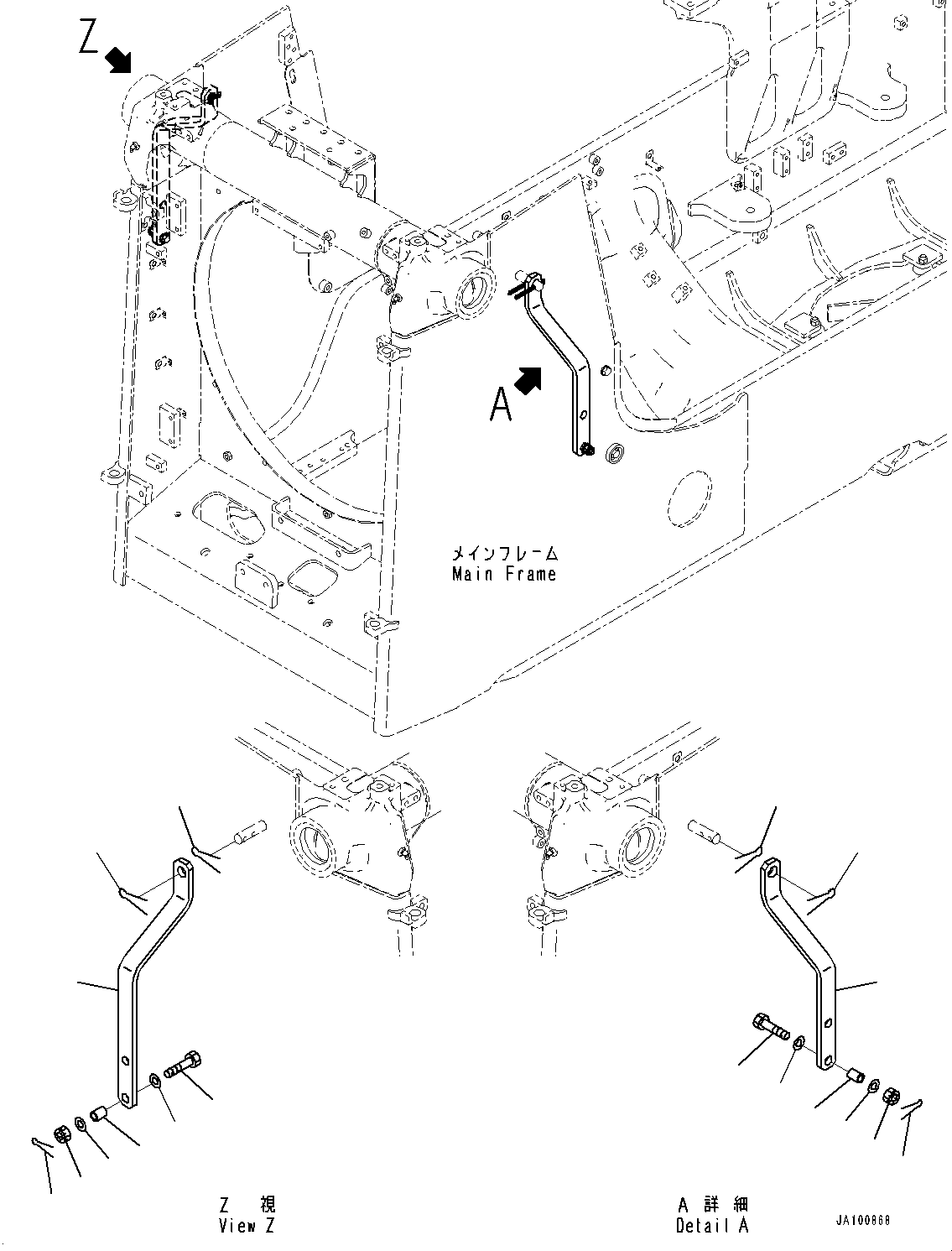 Пластина 14X-54-71291 KOMATSU