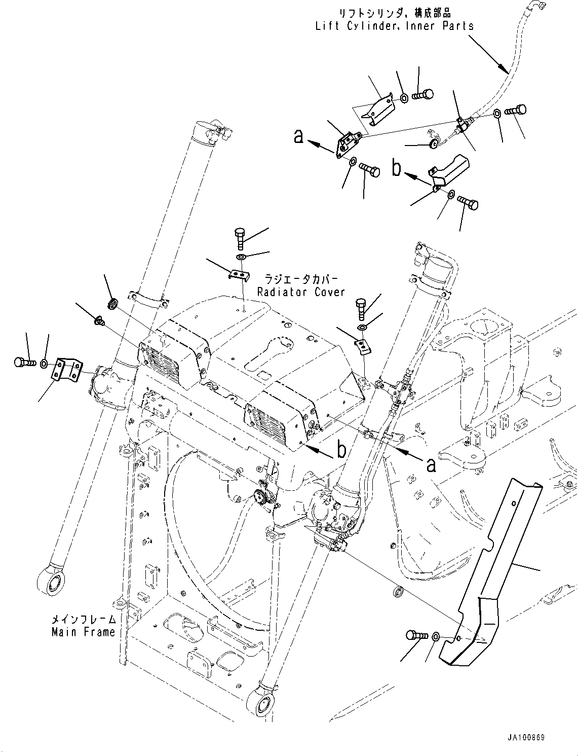 Крышка 14X-62-75591 KOMATSU