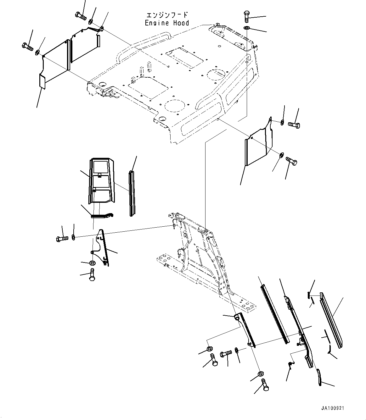 Лист 14X-54-71920 KOMATSU