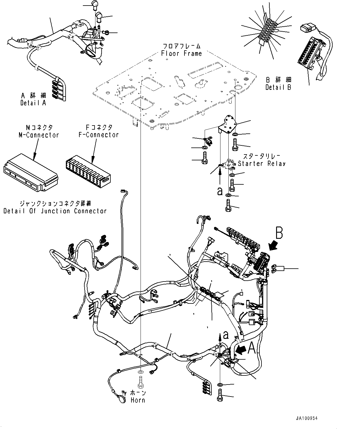 Жгут проводов 21W-06-54210 KOMATSU