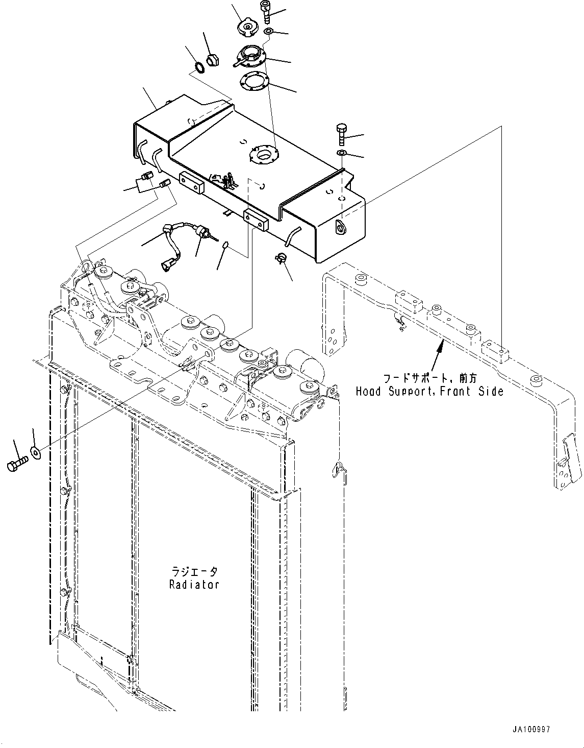 Switch, Water Level 14X-06-78710 KOMATSU