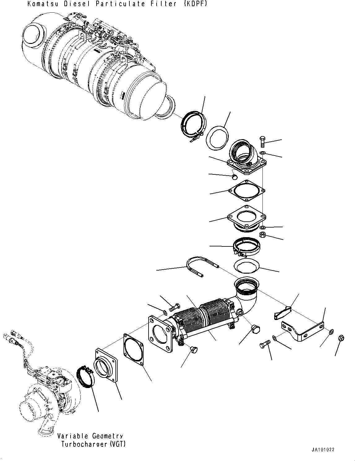 Кронштейн в сборе 421-98-61410 KOMATSU