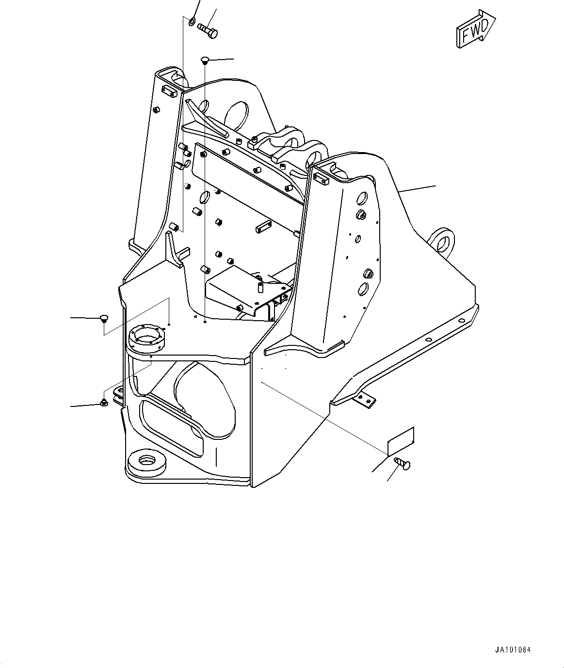 Seat Assembly, Front Frame 418-T80-6060 KOMATSU