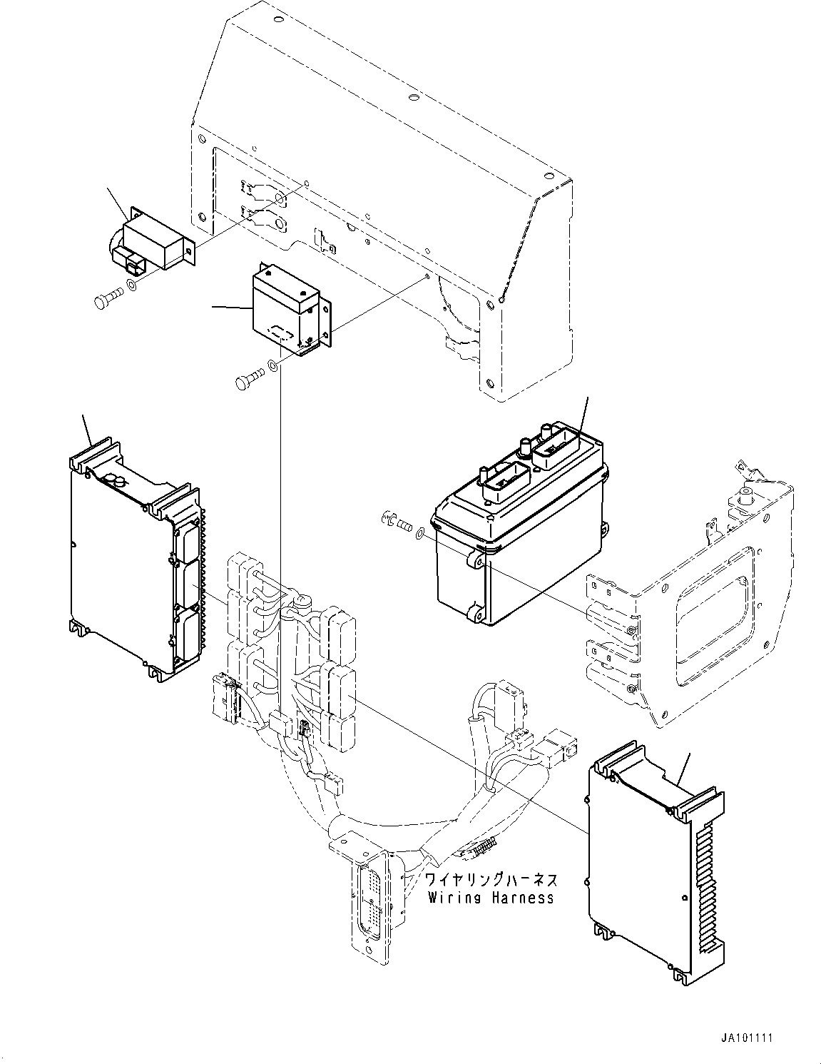 Controller, Work Equipment 7835-58-7004 KOMATSU