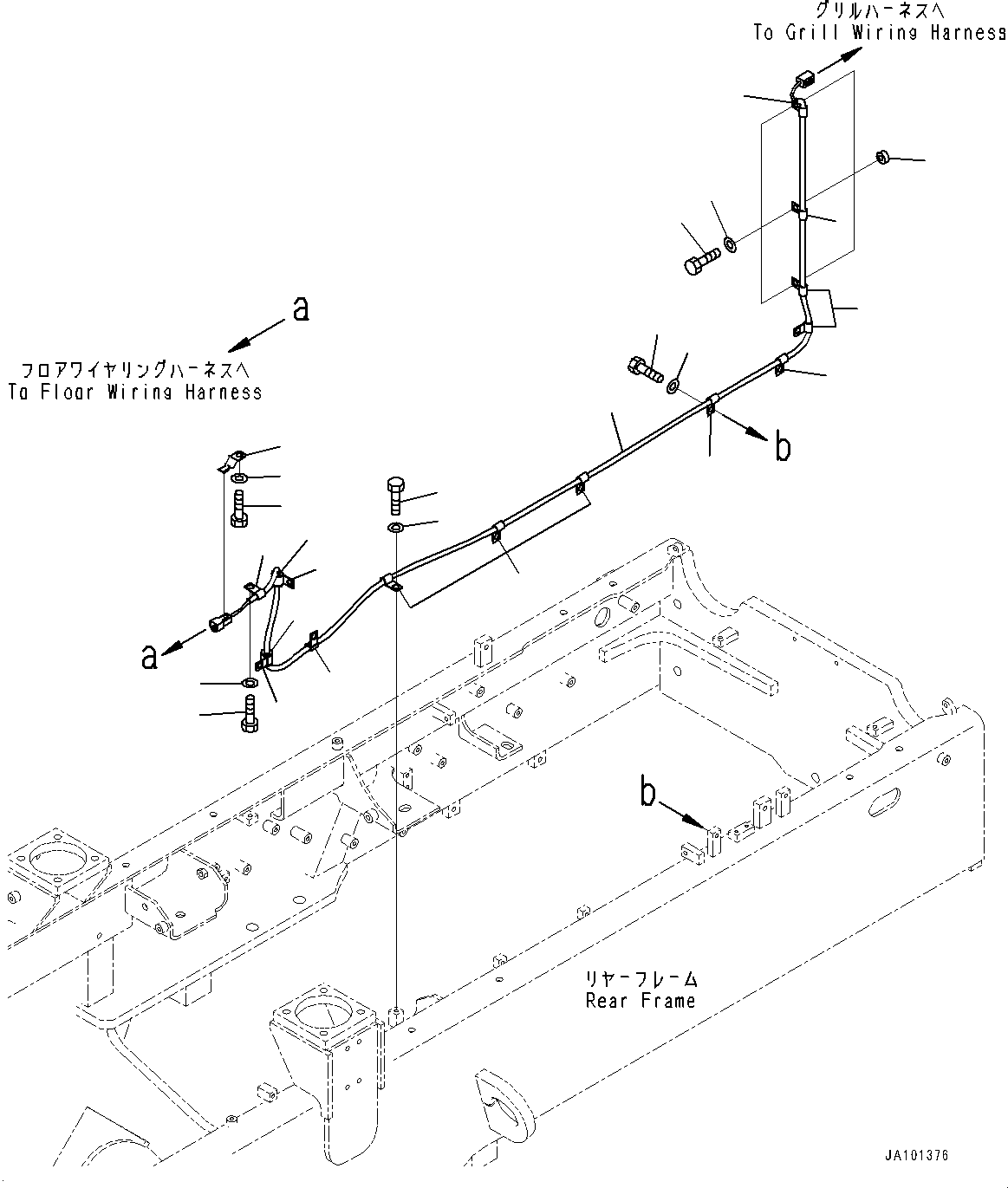 Жгут проводов 417-06-48701 KOMATSU