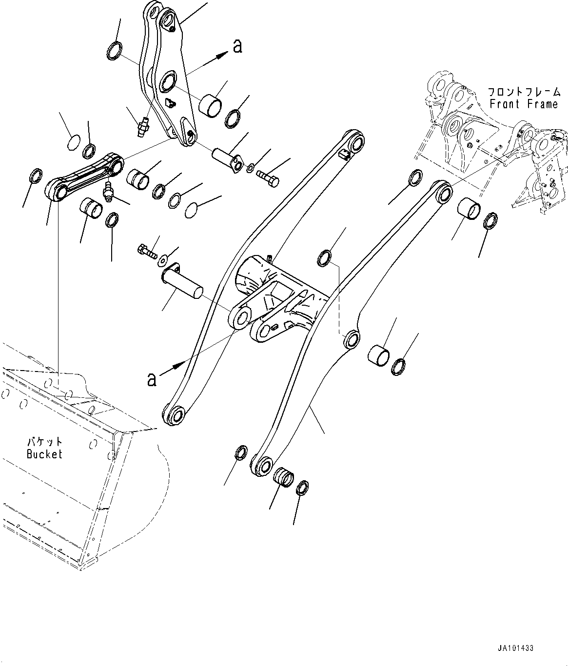 Boom Assembly 421-877-5663 KOMATSU
