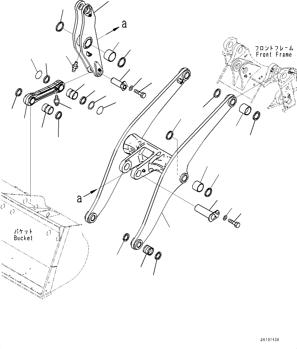 Boom Assembly 421-70-51202 KOMATSU