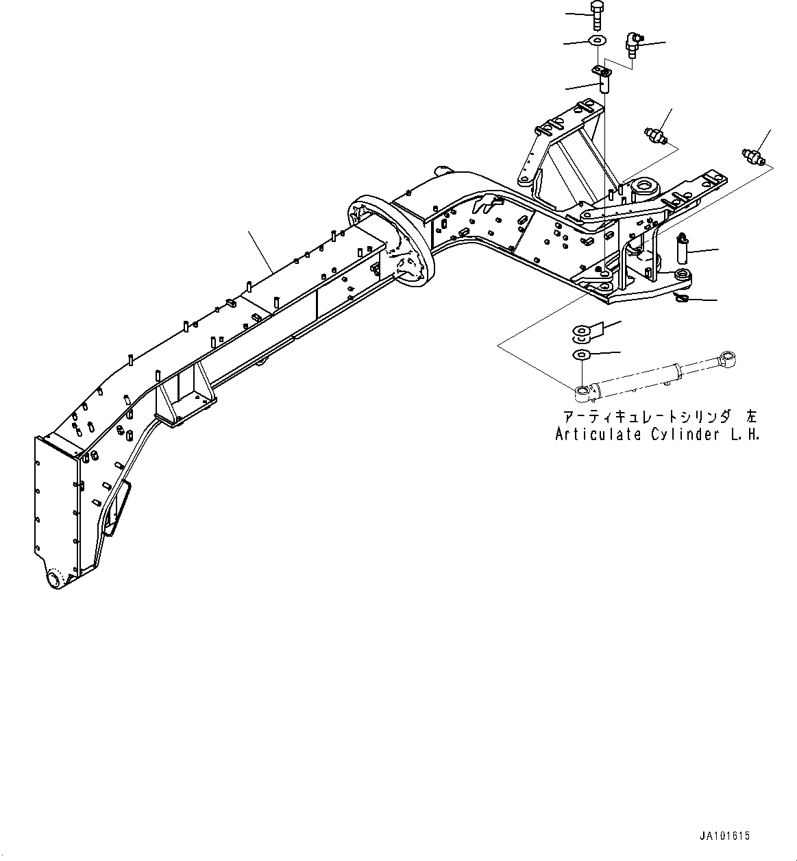 Seat Assembly, Front Frame 234-46-82102 KOMATSU