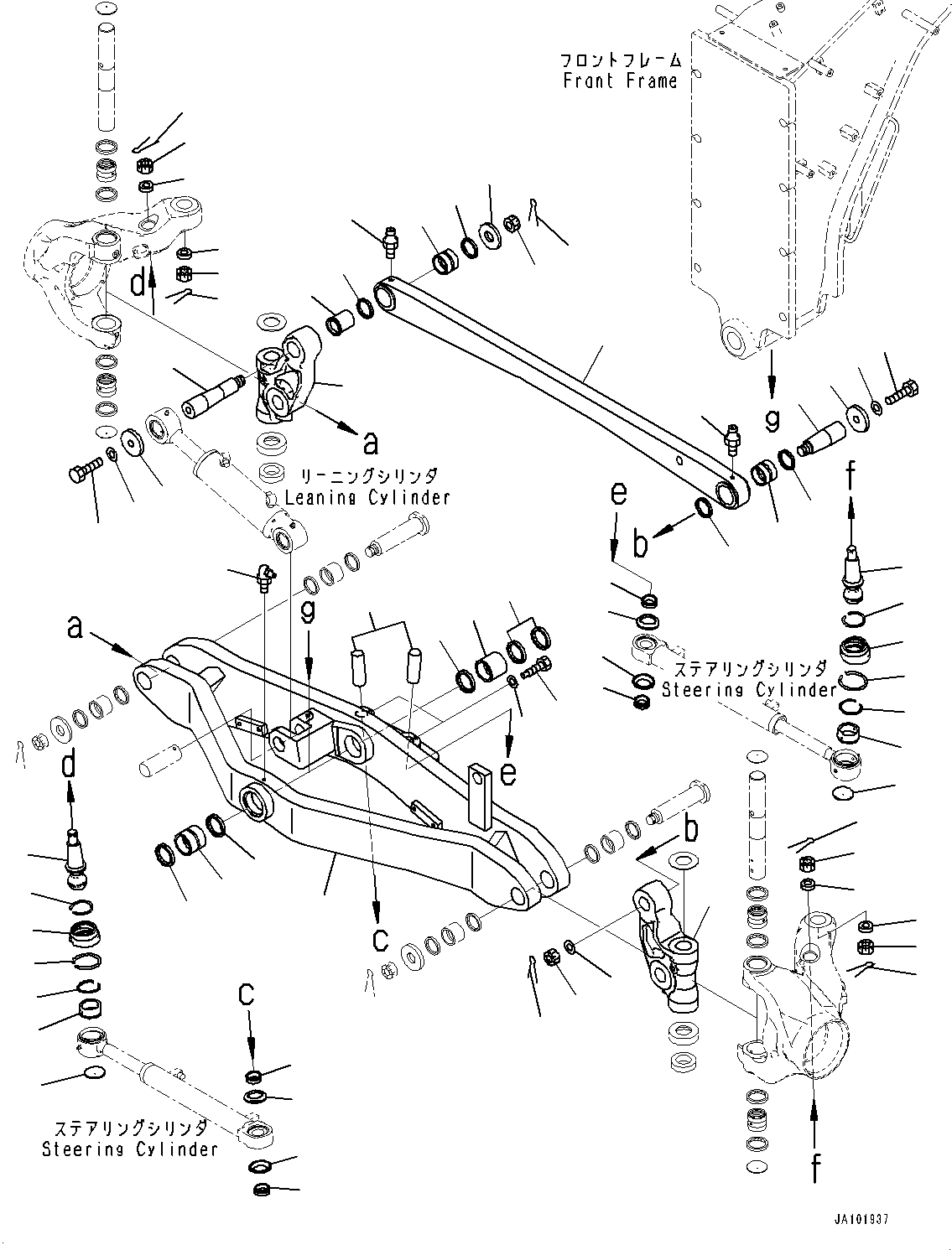Опора 23B-27-82111 KOMATSU