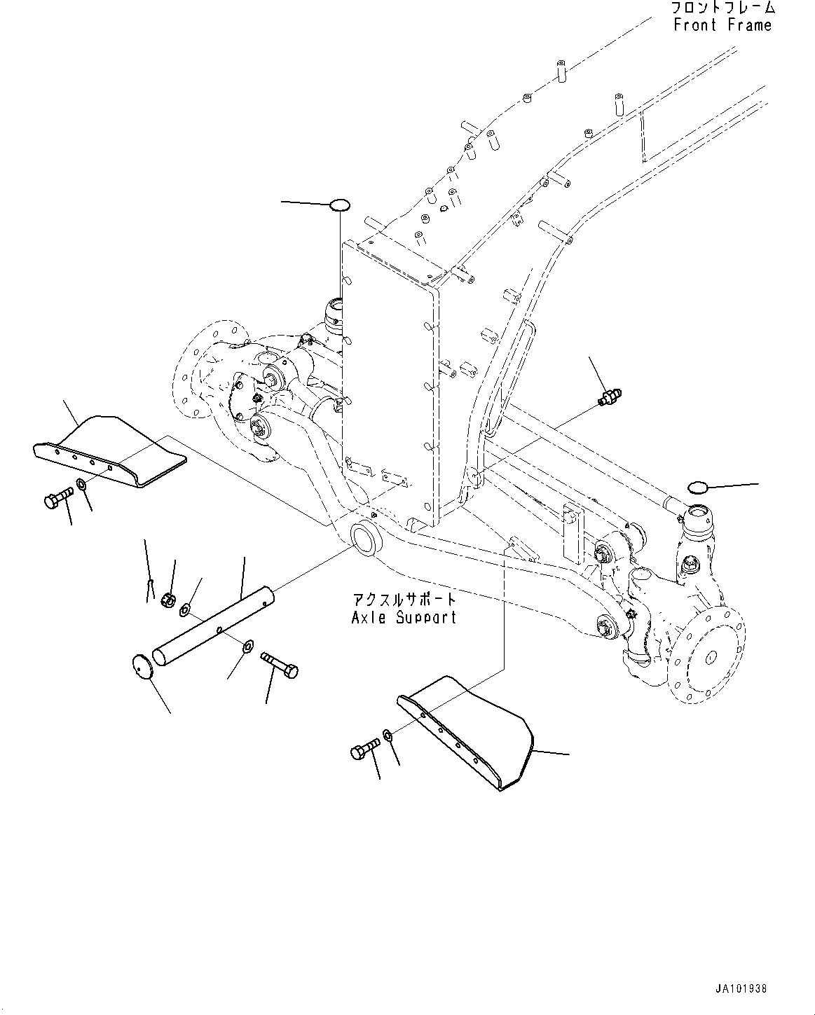 Пластина 23B-27-82120 KOMATSU