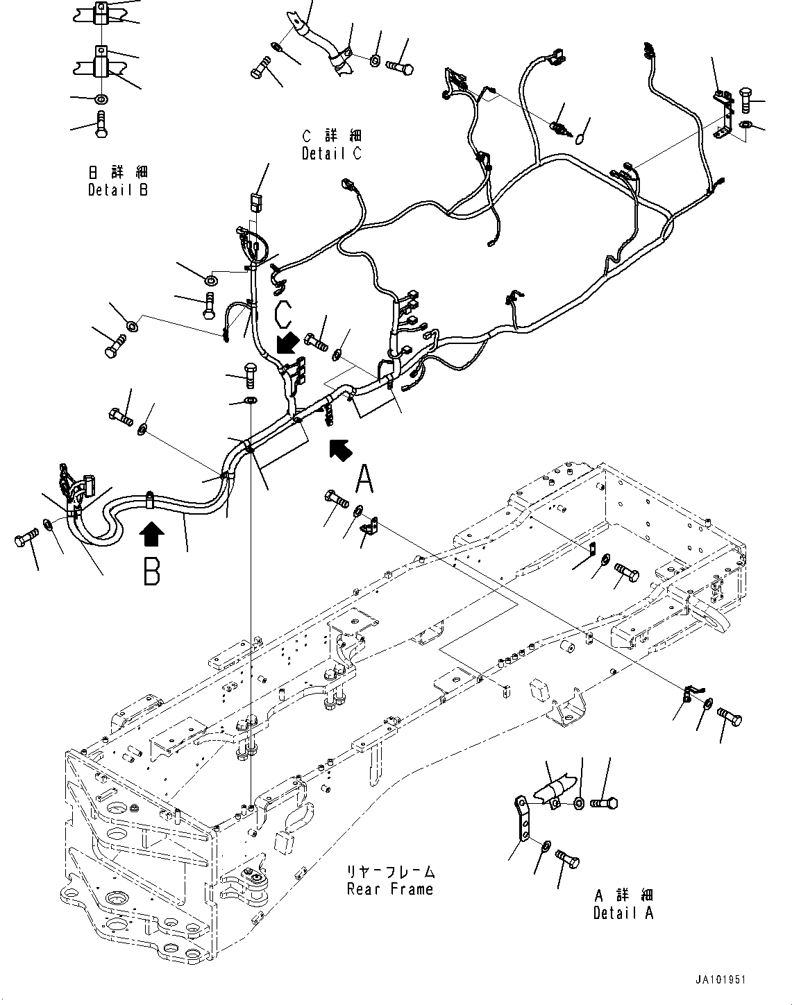 Жгут проводов 23B-06-83123 KOMATSU