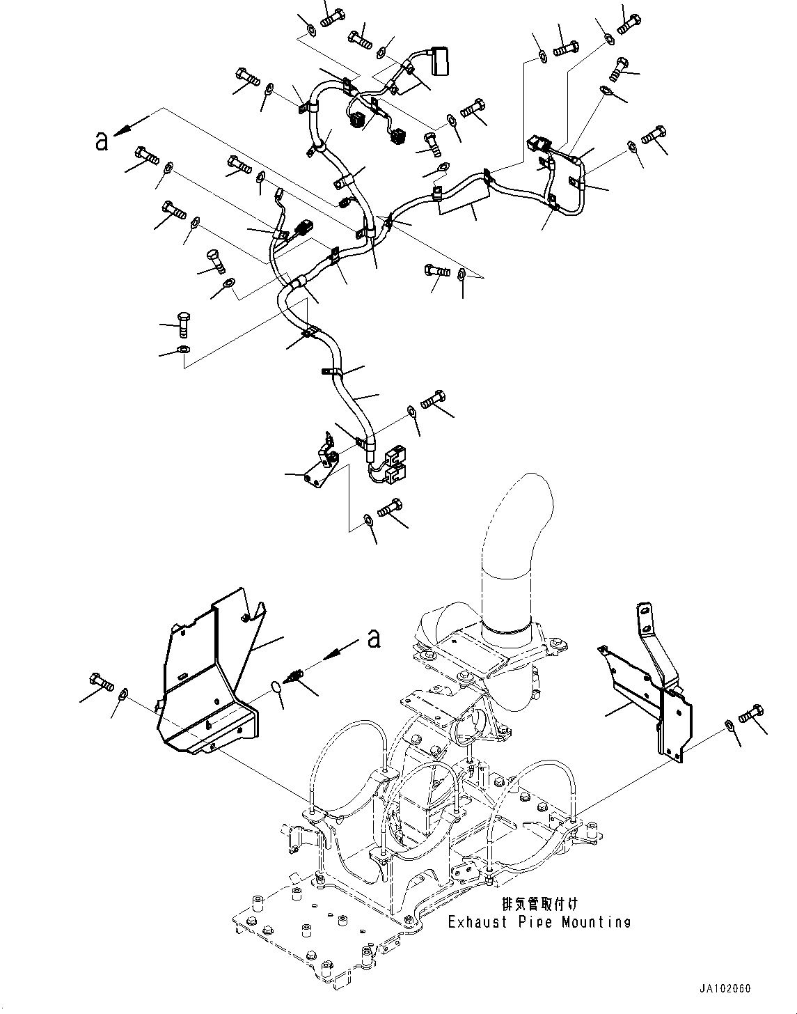 Жгут проводов 417-06-62112 KOMATSU