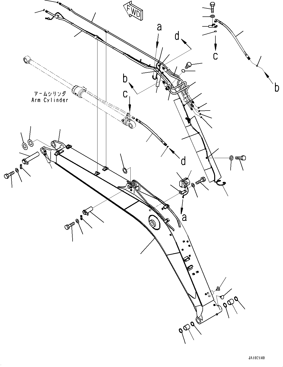 Жгут проводов 22B-06-44170 KOMATSU
