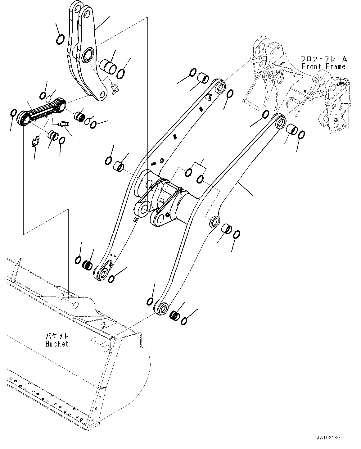 Boom Assembly 423-S95-8503 KOMATSU