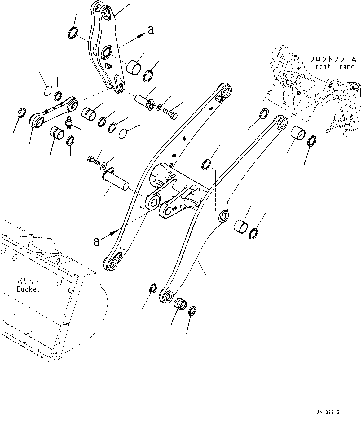 Boom Assembly 421-S95-8504 KOMATSU