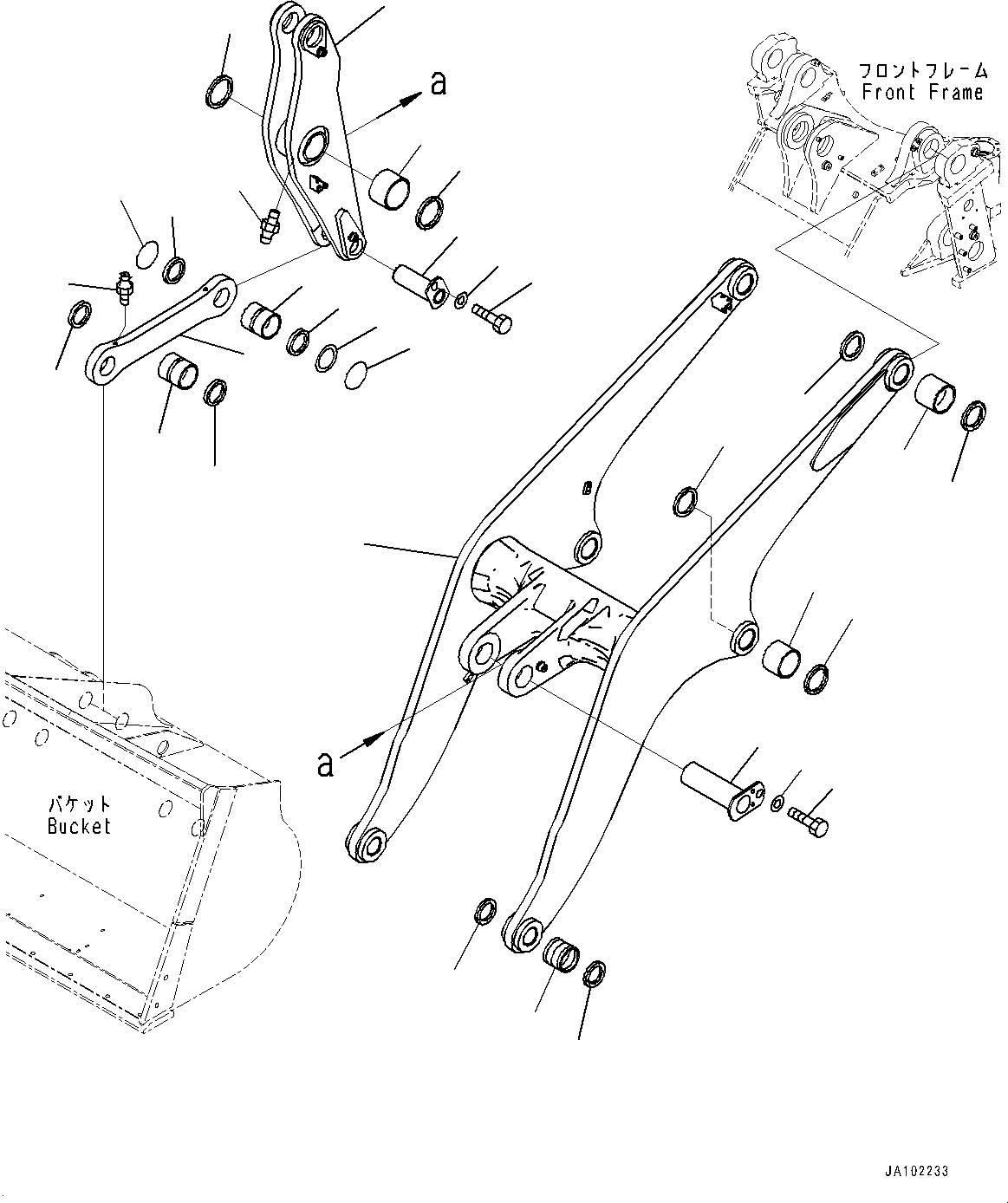Boom Assembly 421-850-5102 KOMATSU