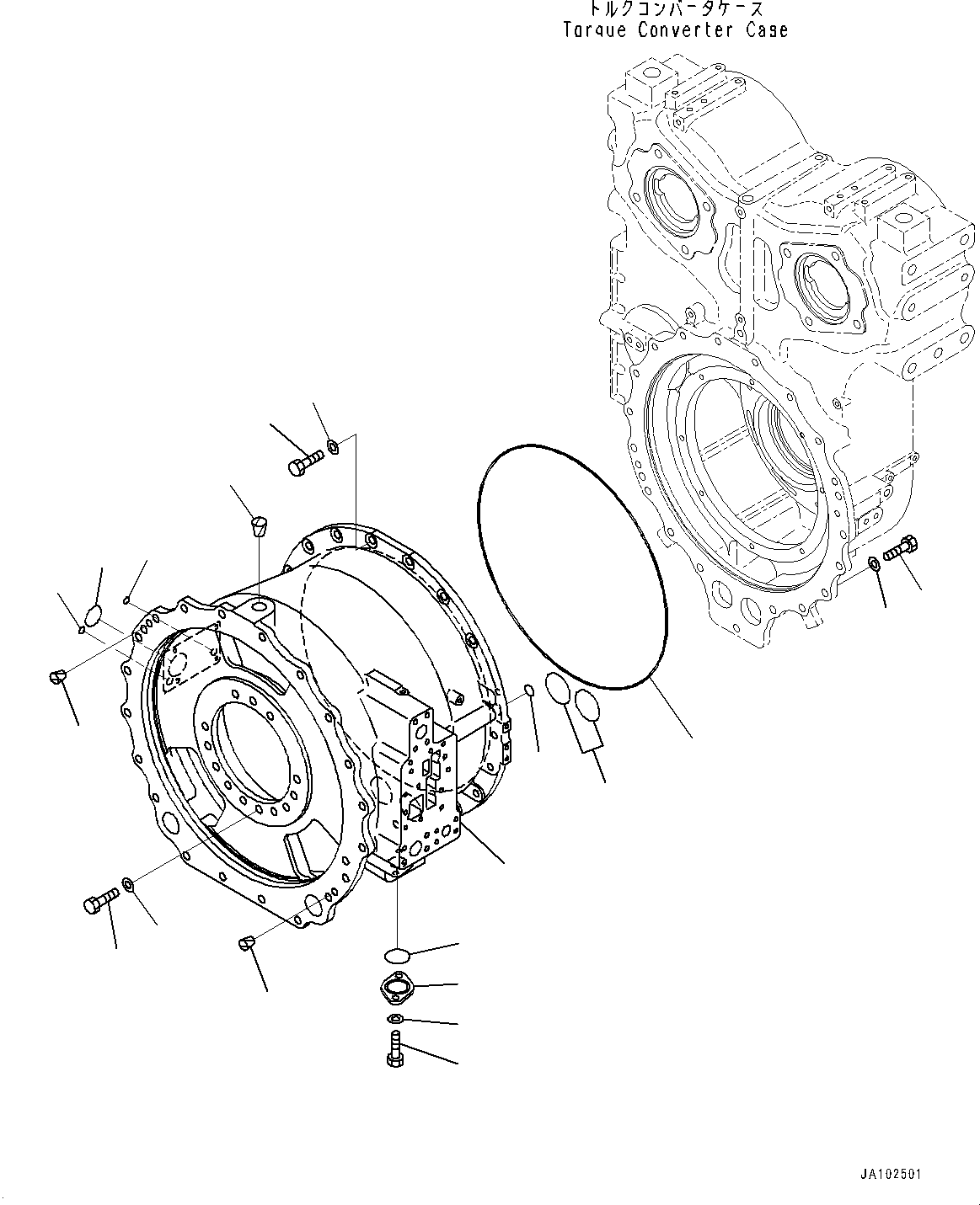 Корпус 427-13-31111 KOMATSU