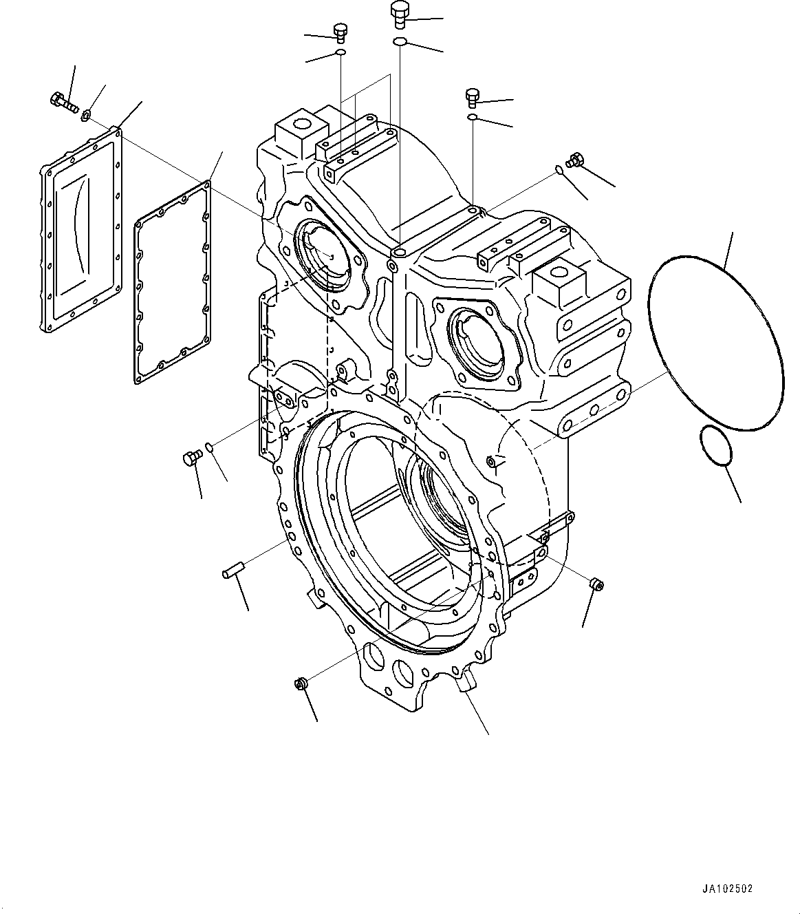 Прокладка 427-13-35280 KOMATSU