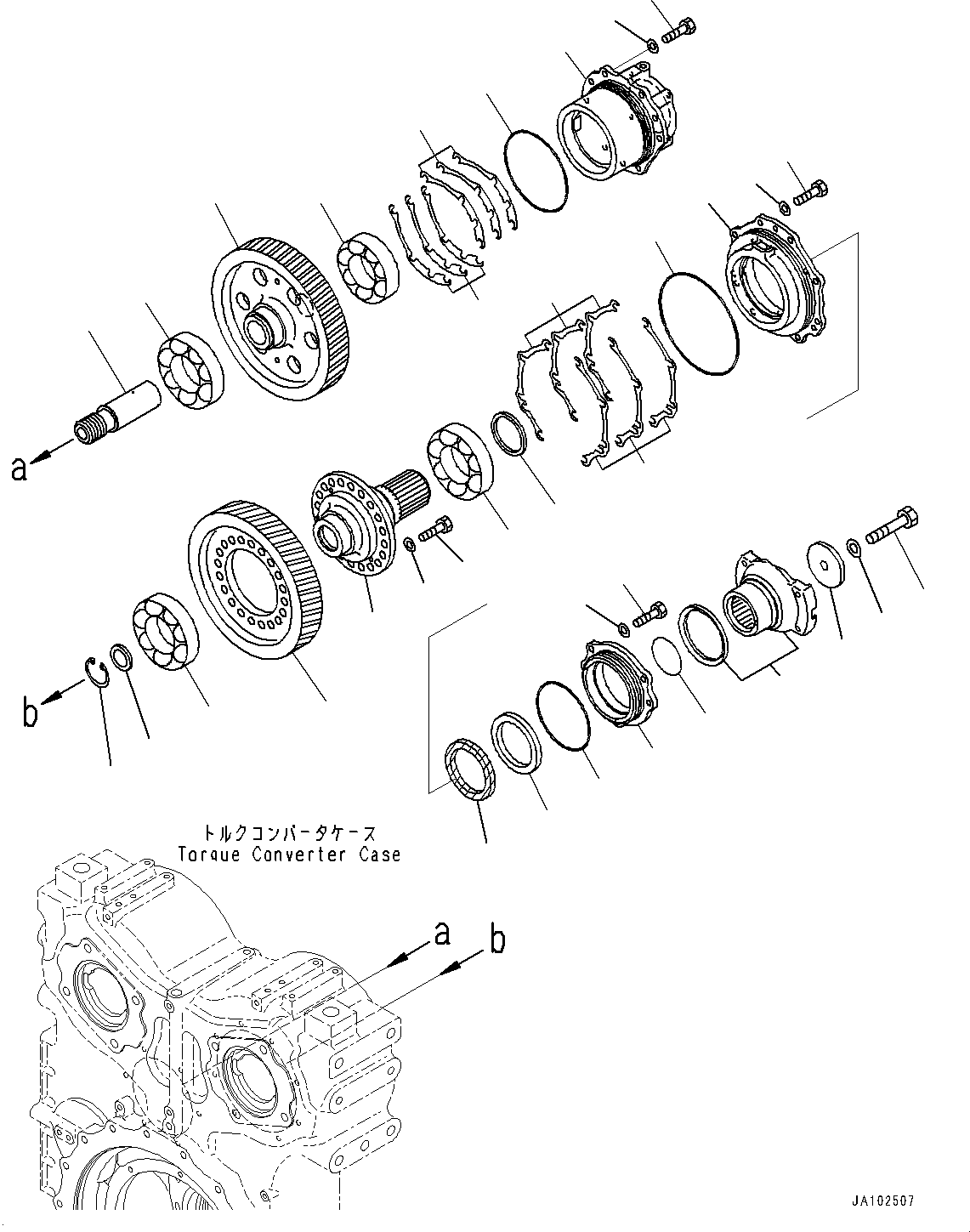Муфта 427-13-35170 KOMATSU