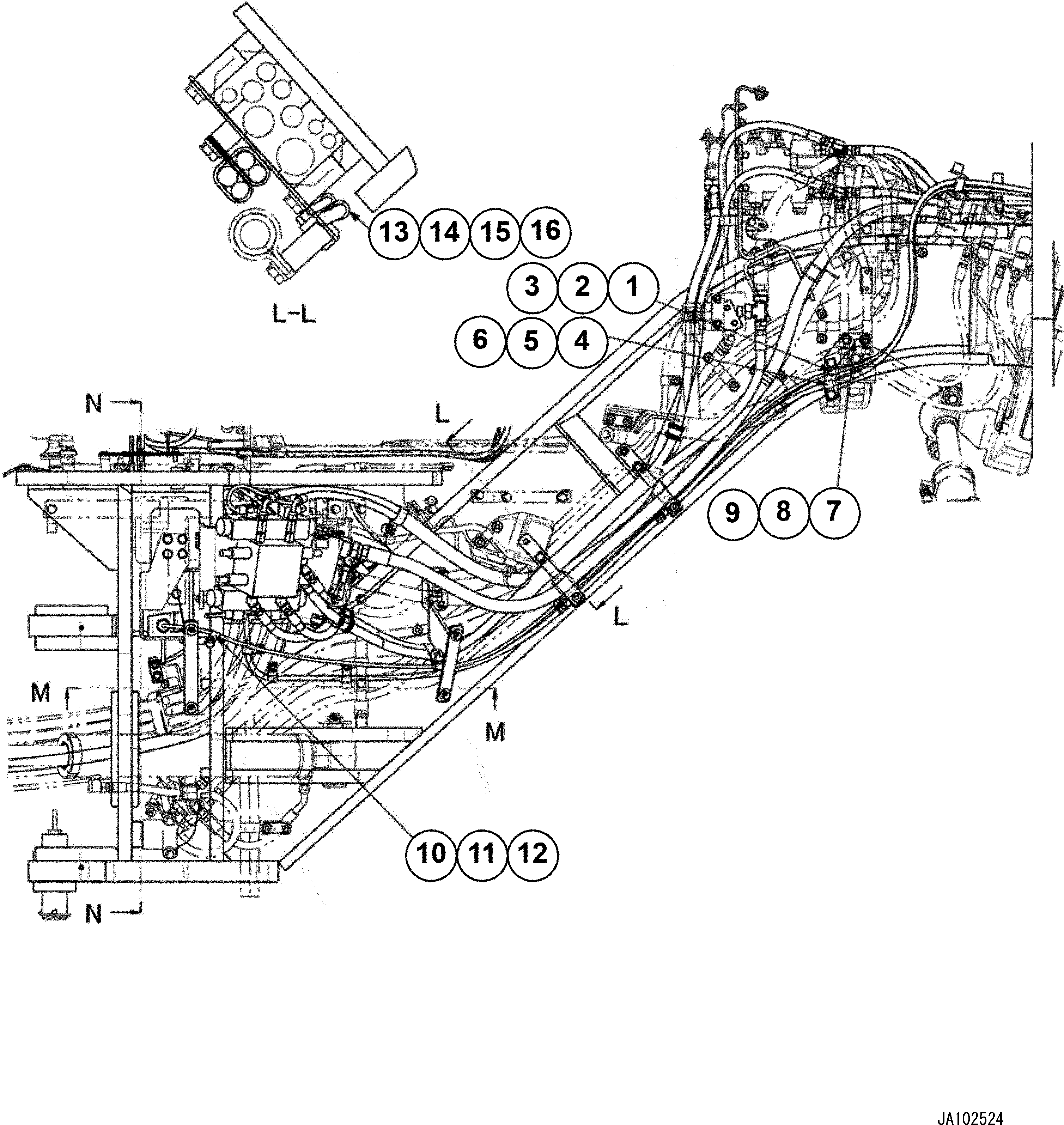 Кронштейн 234-60-81720 KOMATSU
