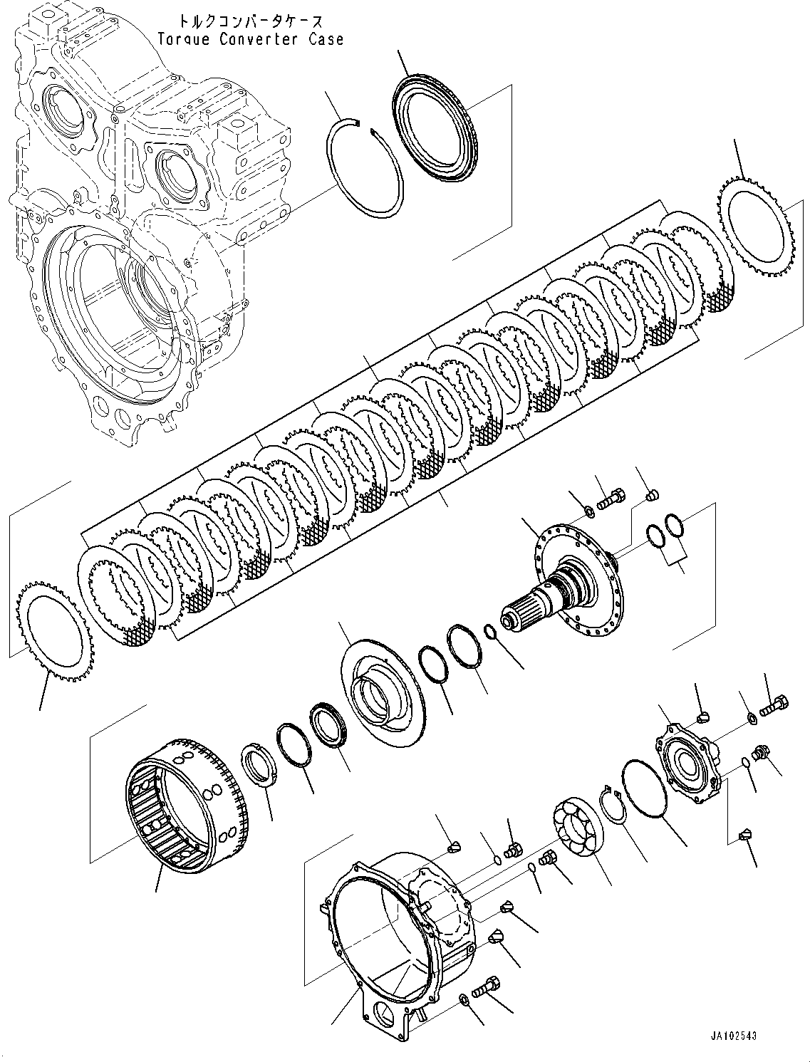 Барабан 427-13-38210 KOMATSU