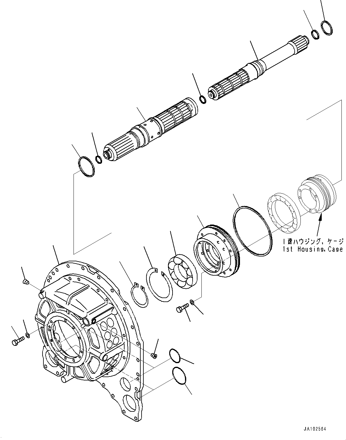 Подшипник 06040-06221 KOMATSU