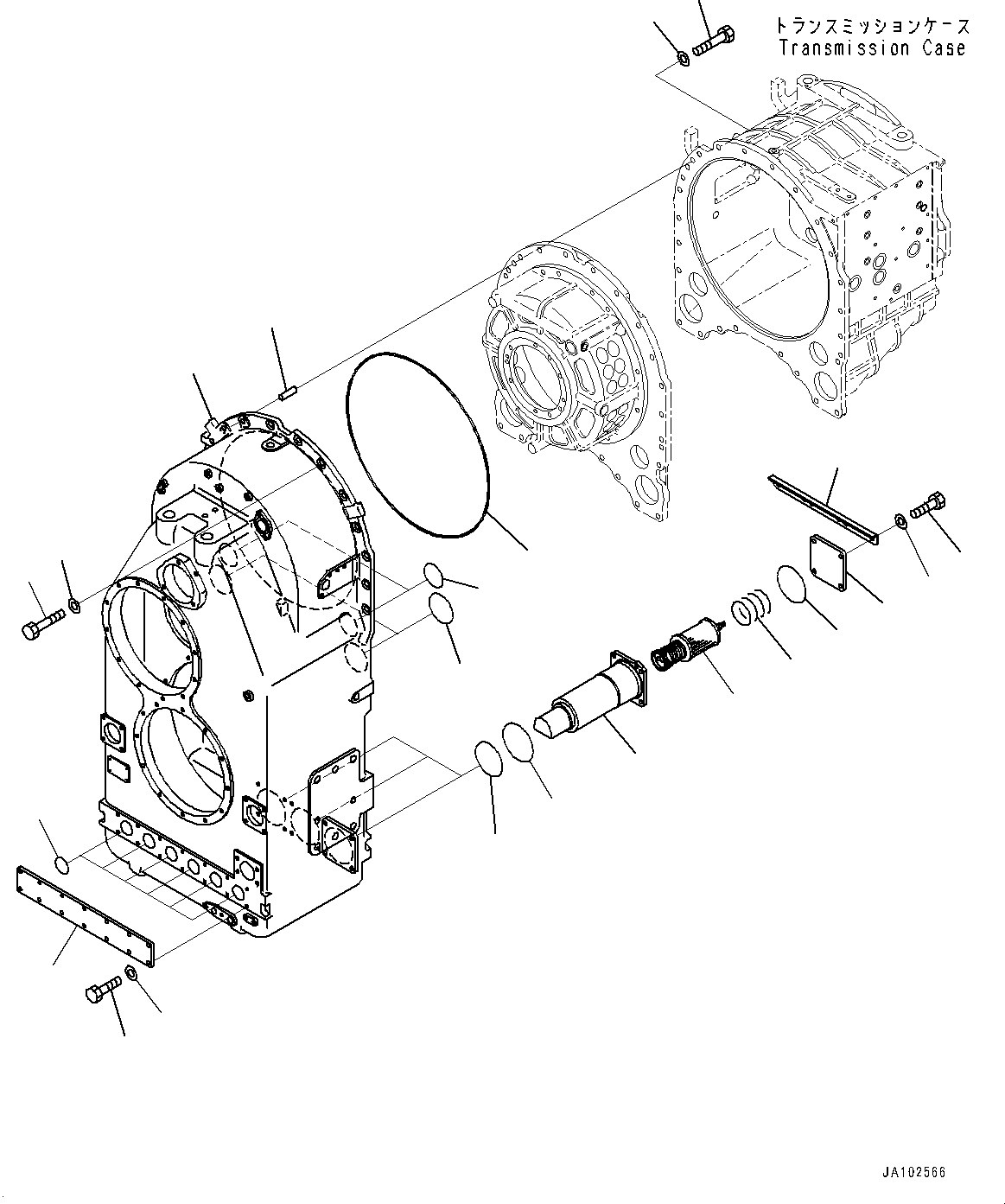 Корпус 427-15-33710 KOMATSU