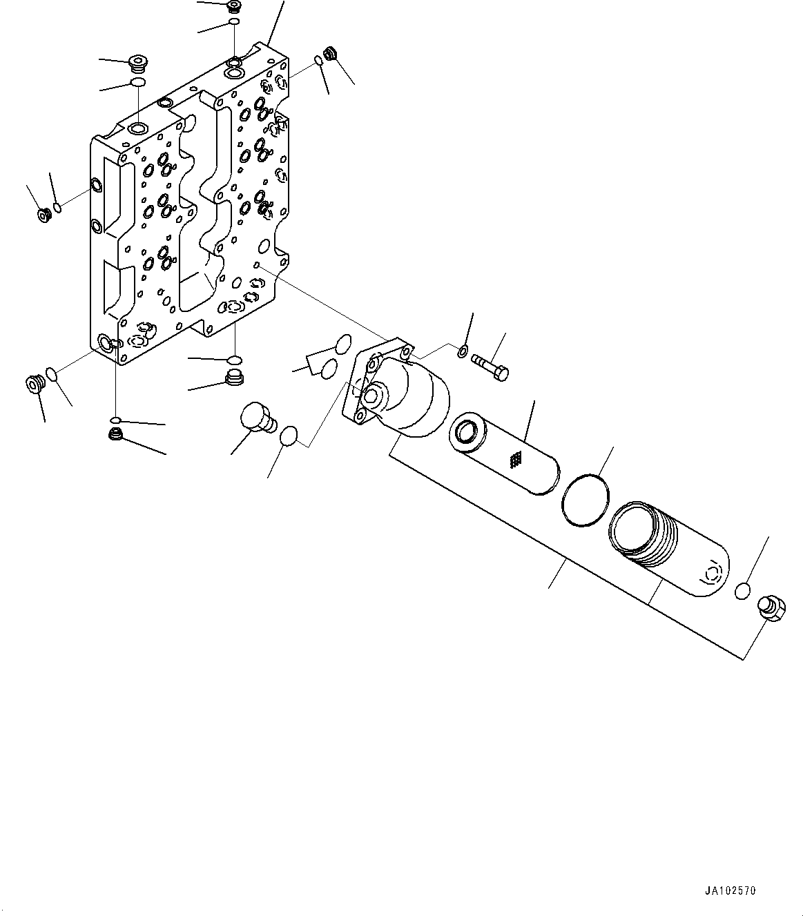 Седло клапана 427-15-35131 KOMATSU