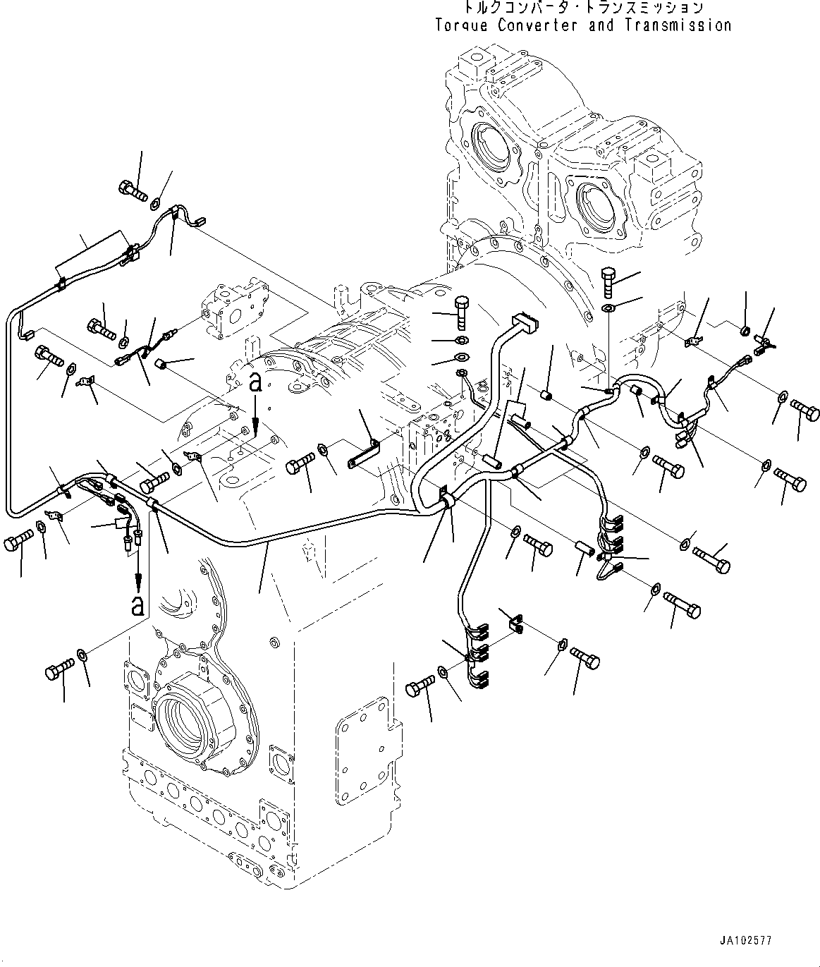 Жгут проводов 427-15-37220 KOMATSU