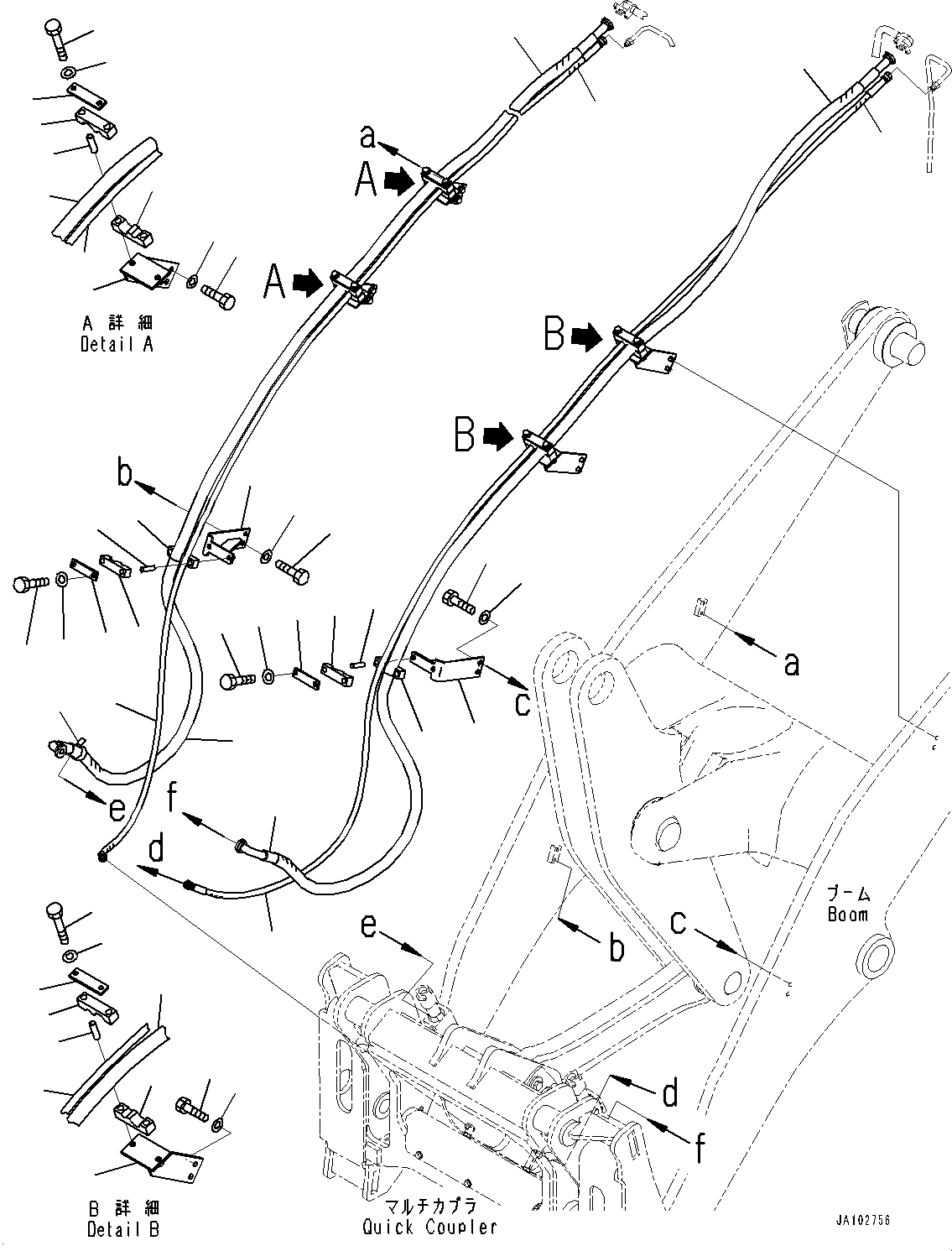 Шланг 417-T90-6551 KOMATSU