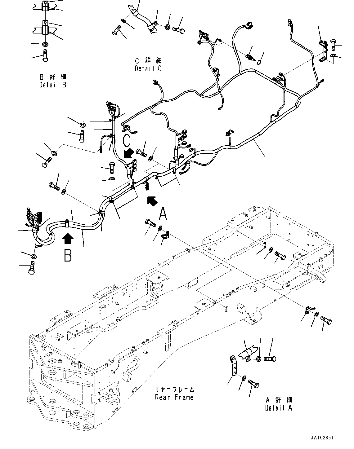 Жгут проводов 23B-06-93123 KOMATSU