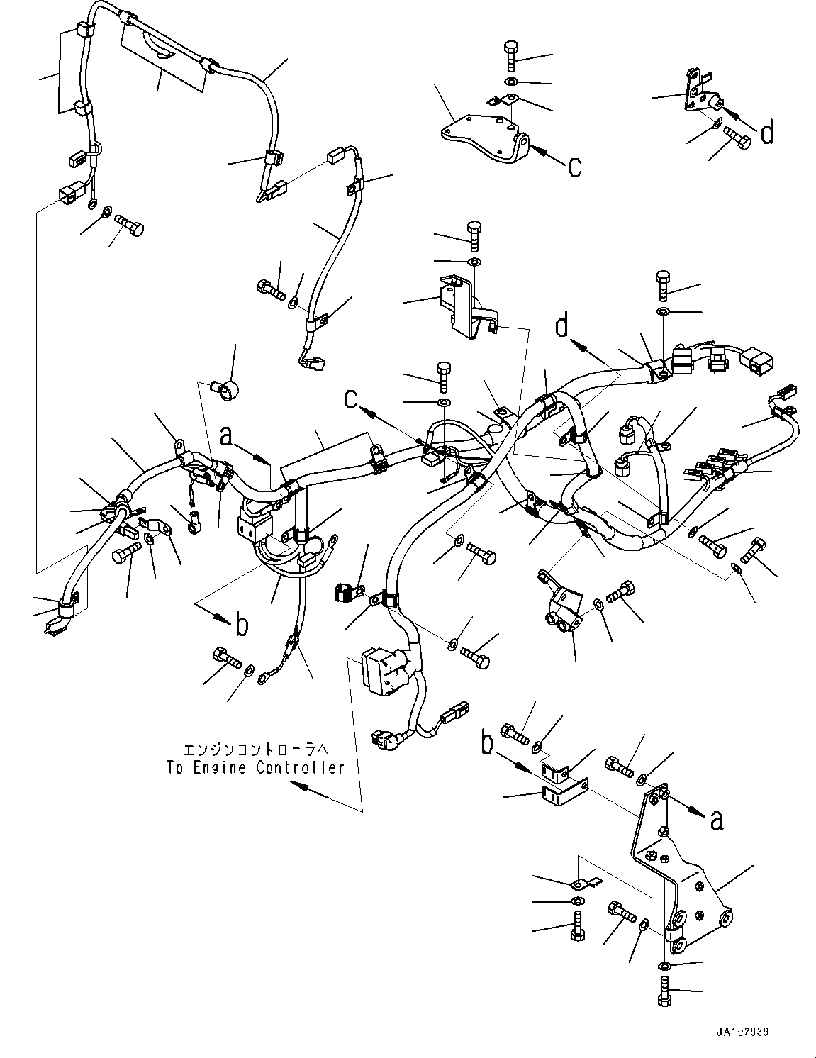 Жгут проводов 11Y-06-32711 KOMATSU