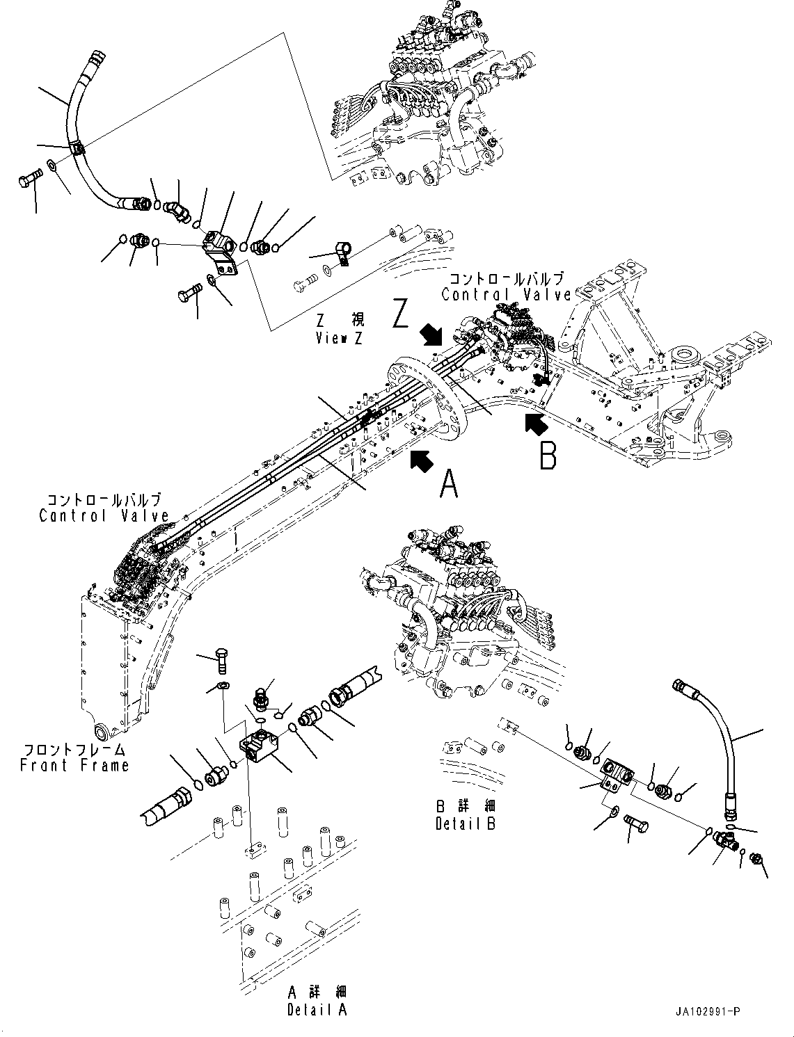 Шланг 23B-60-93751 KOMATSU
