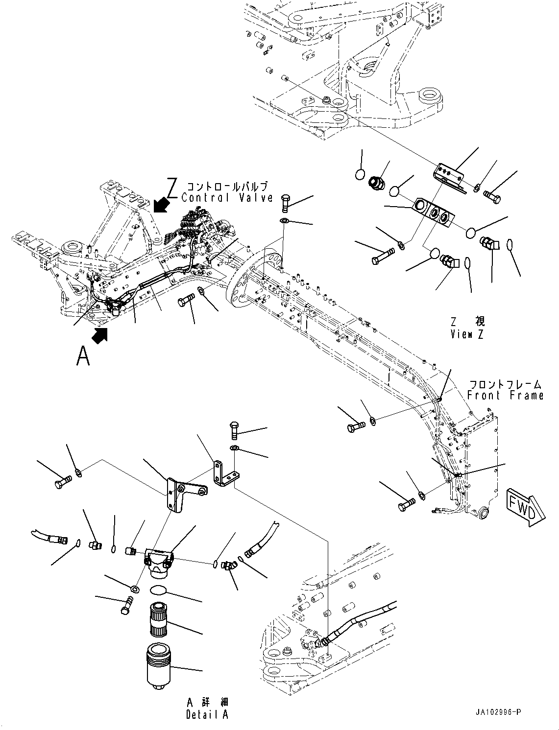 Шланг 23B-60-96151 KOMATSU