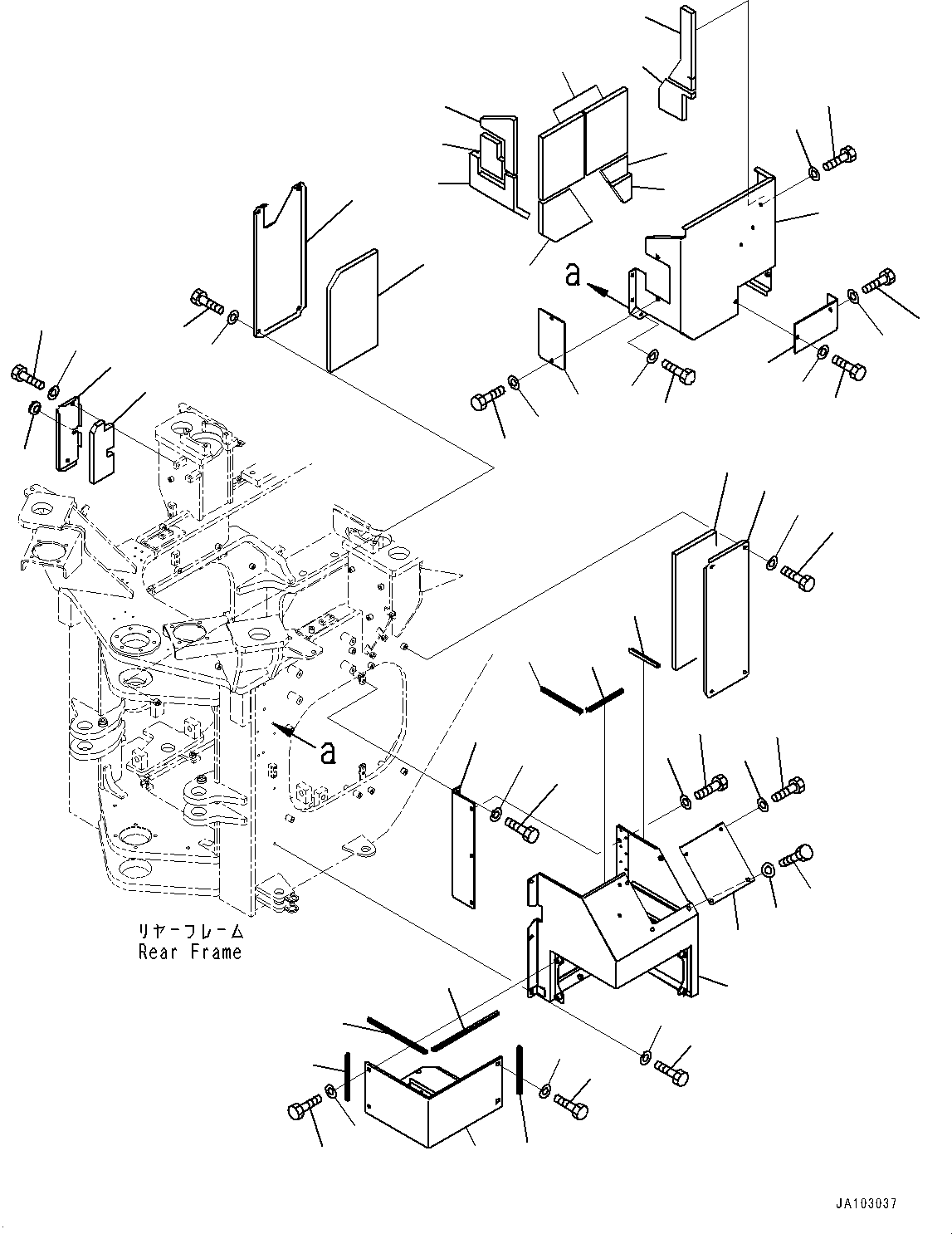 Пластина 425-46-54741 KOMATSU
