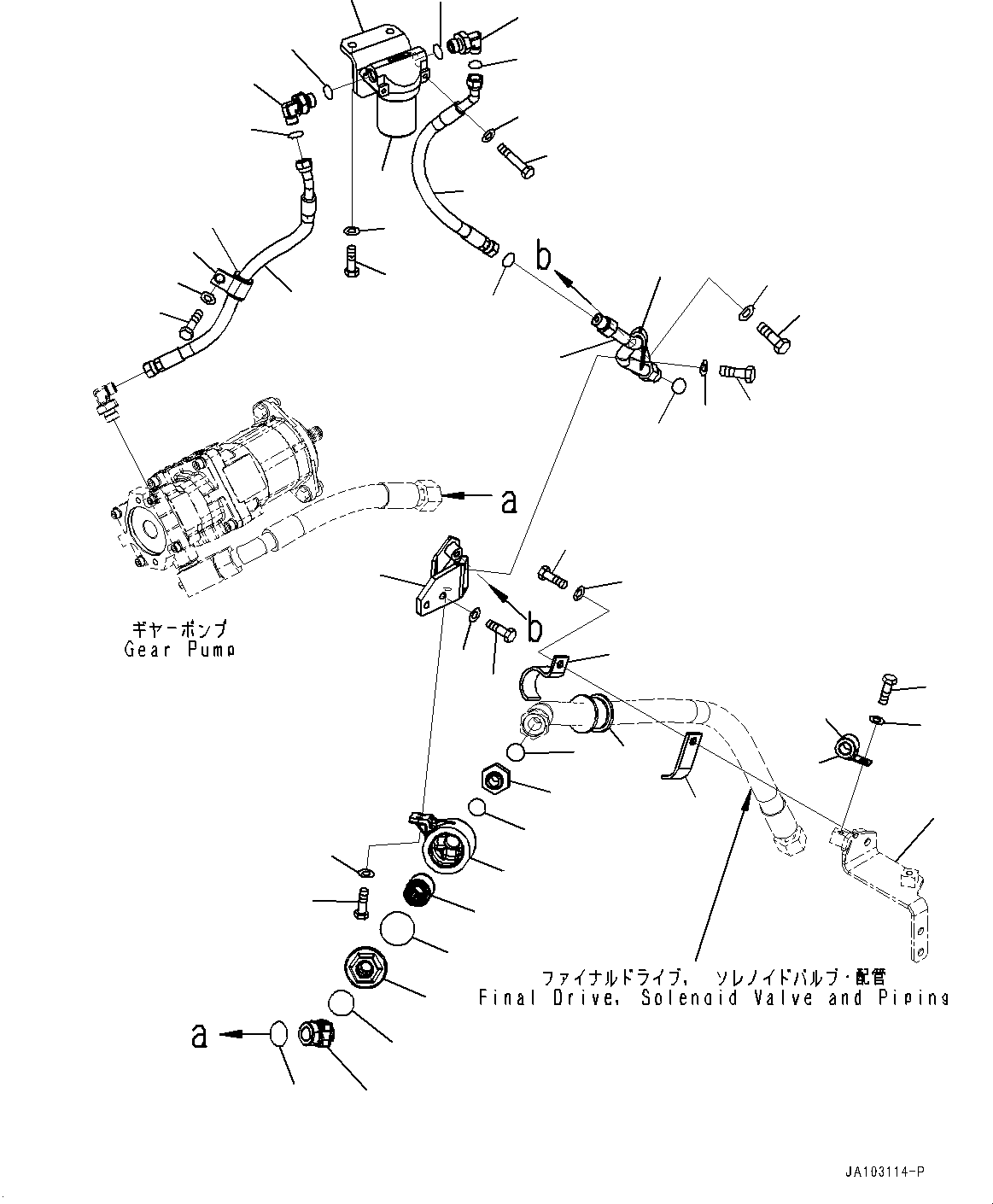 Шланг 23B-60-87751 KOMATSU