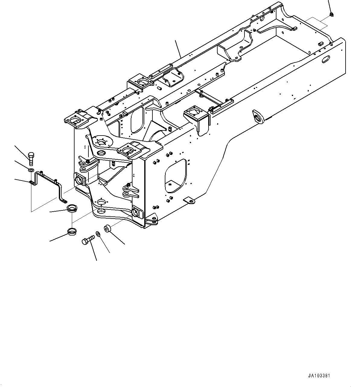 Seat Assembly, Rear Frame 419-975-5215 KOMATSU