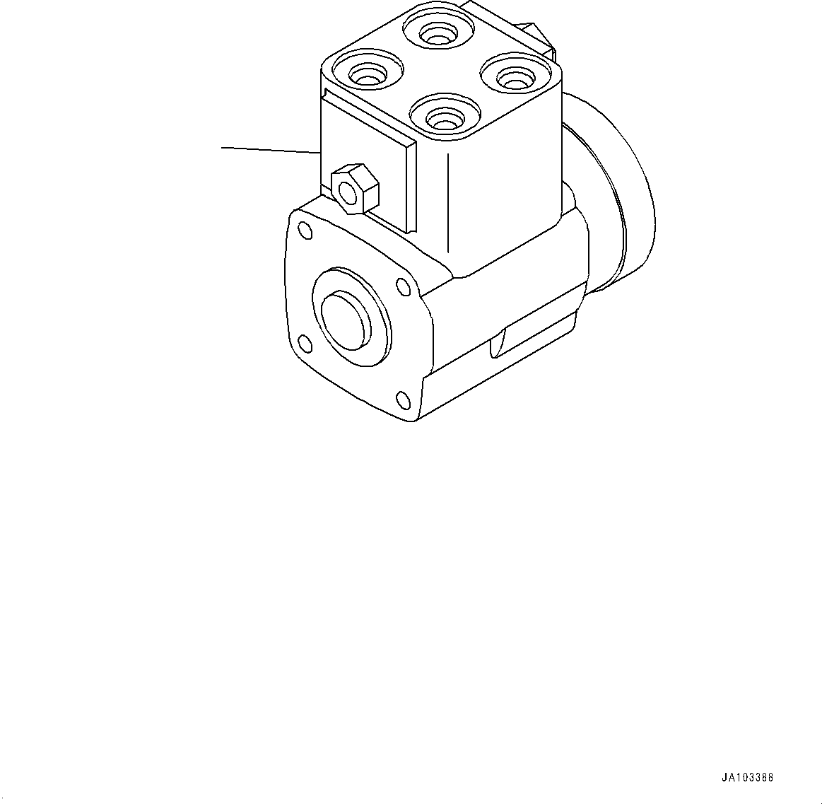 клапан рулевого управления в сборе 23B-40-11101 KOMATSU