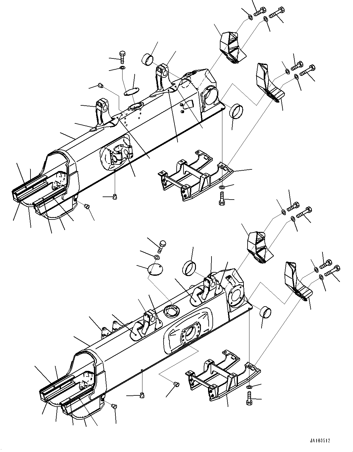 Пластина сварная 14X-30-51E50 KOMATSU