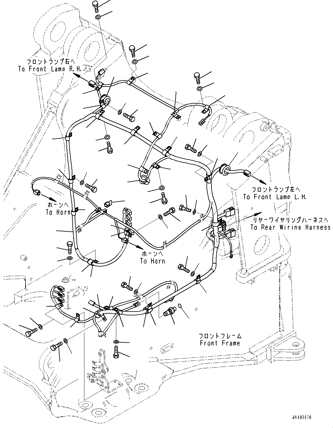 Жгут проводов 421-06-68241 KOMATSU