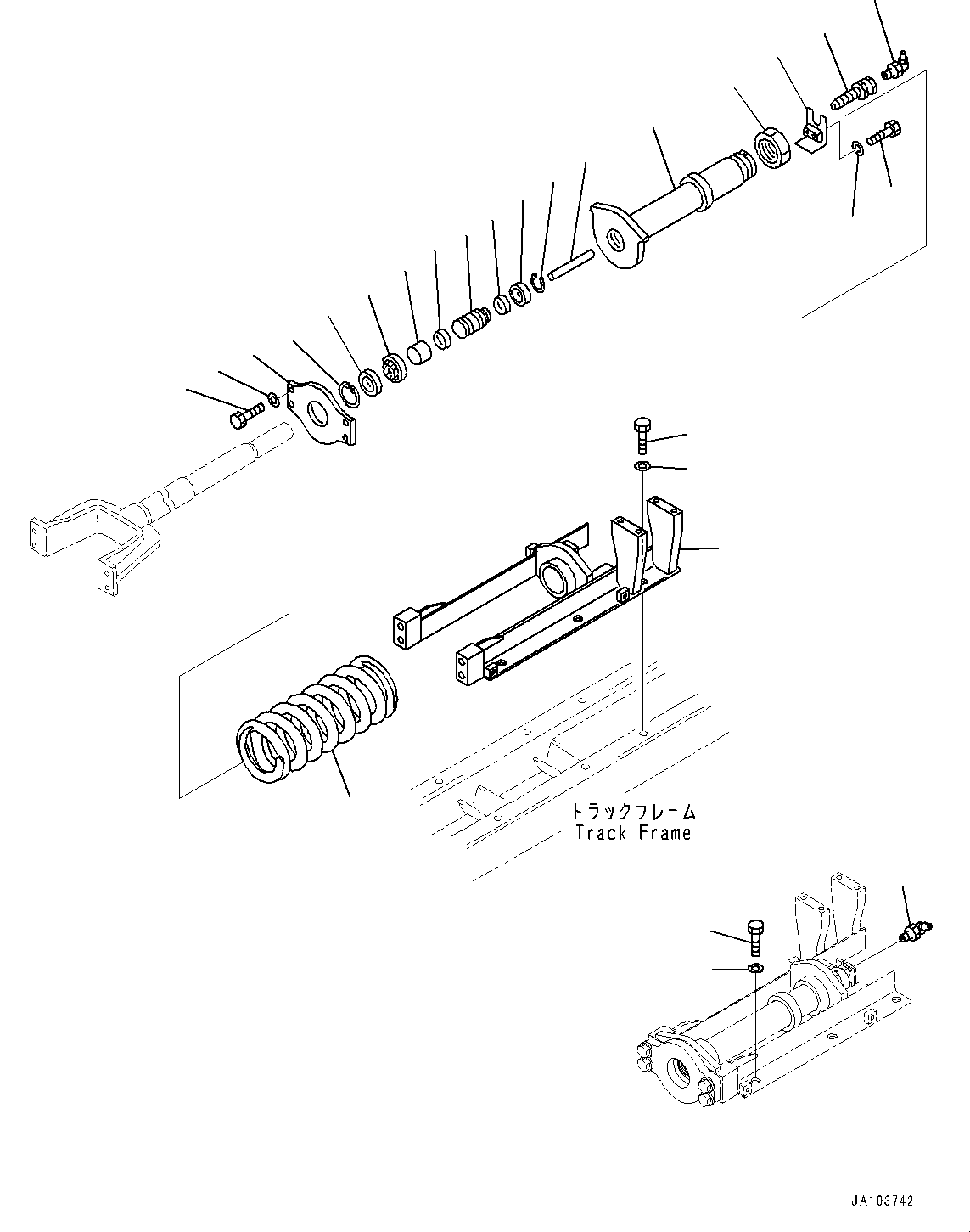 Пружина 103-30-34131 KOMATSU