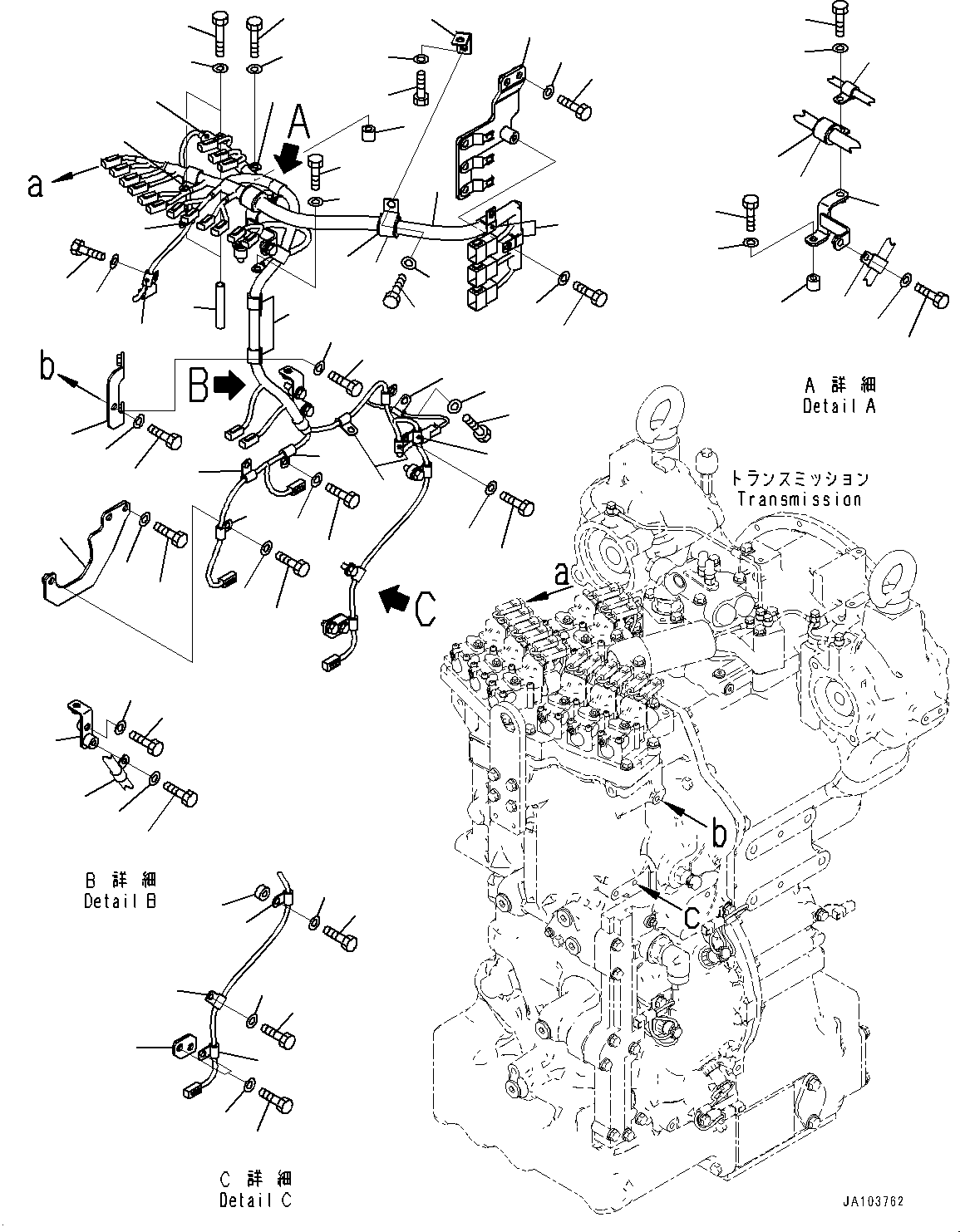 Жгут проводов 23B-06-93141 KOMATSU