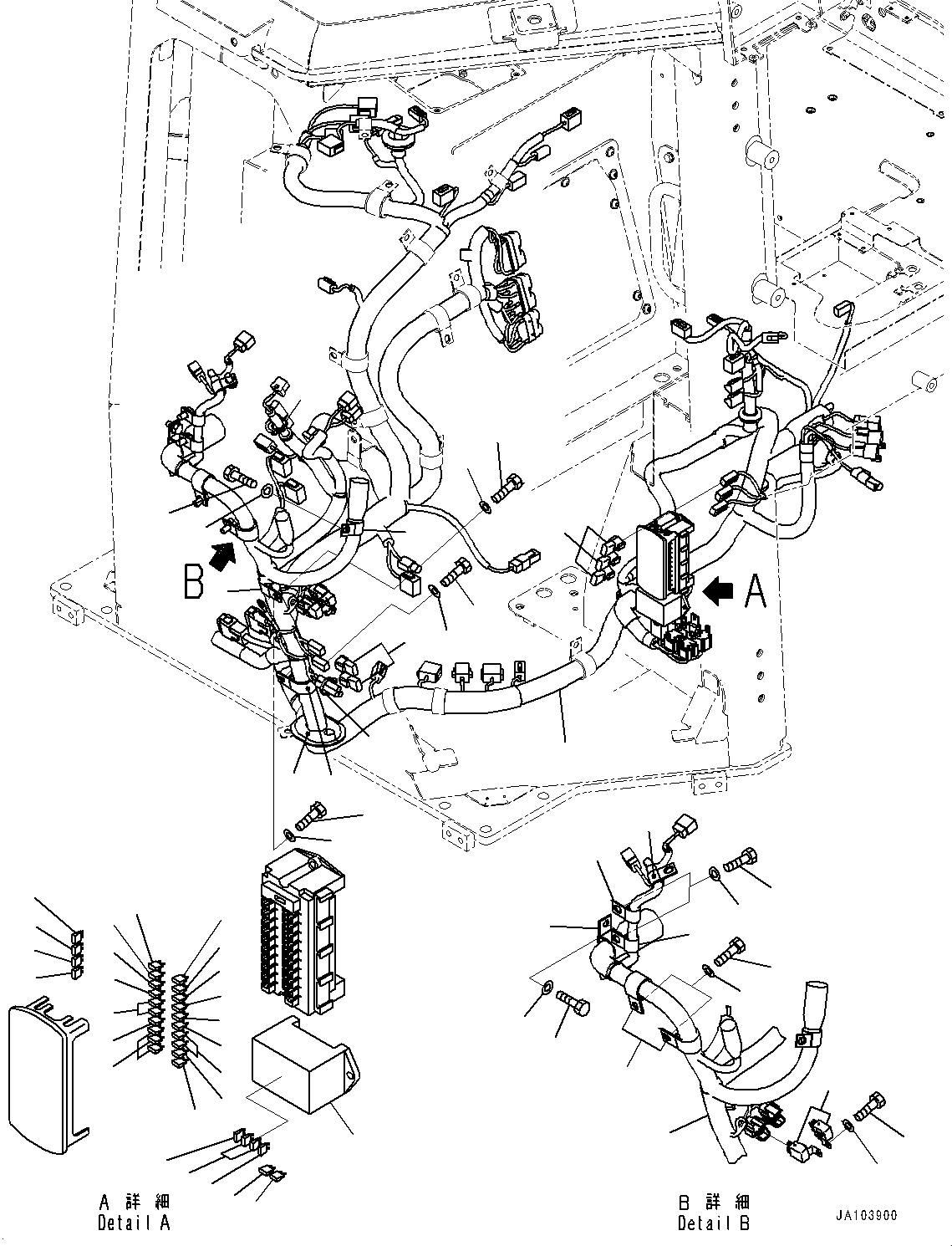Жгут проводов 11Y-06-56741 KOMATSU