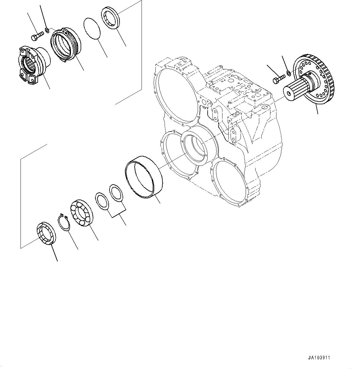 Муфта в сборе 561-13-79862 KOMATSU