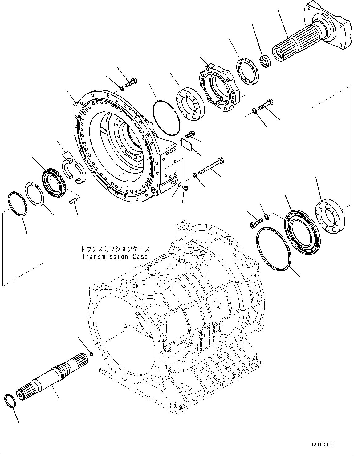 Корпус в сборе 561-15-81020 KOMATSU
