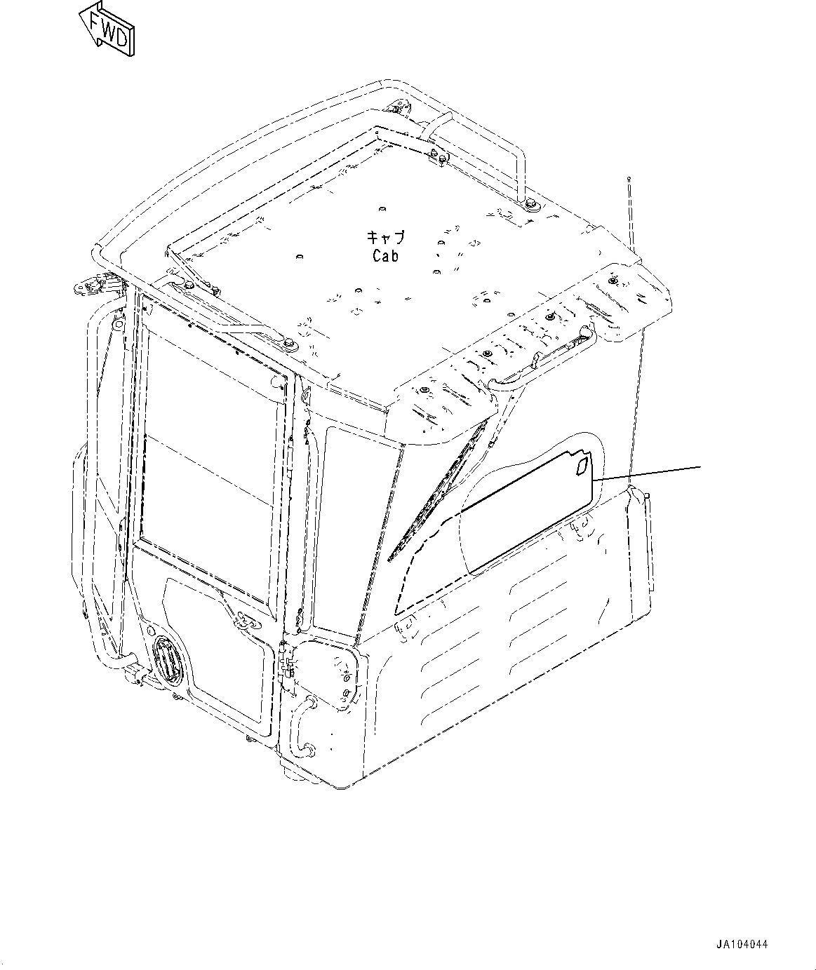 Пластина 421-93-71621 KOMATSU